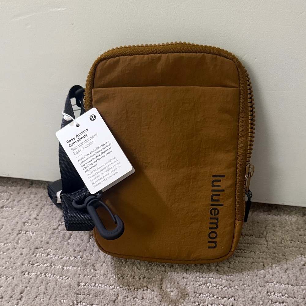 NWT lululemon athletica Tan Belt Bag